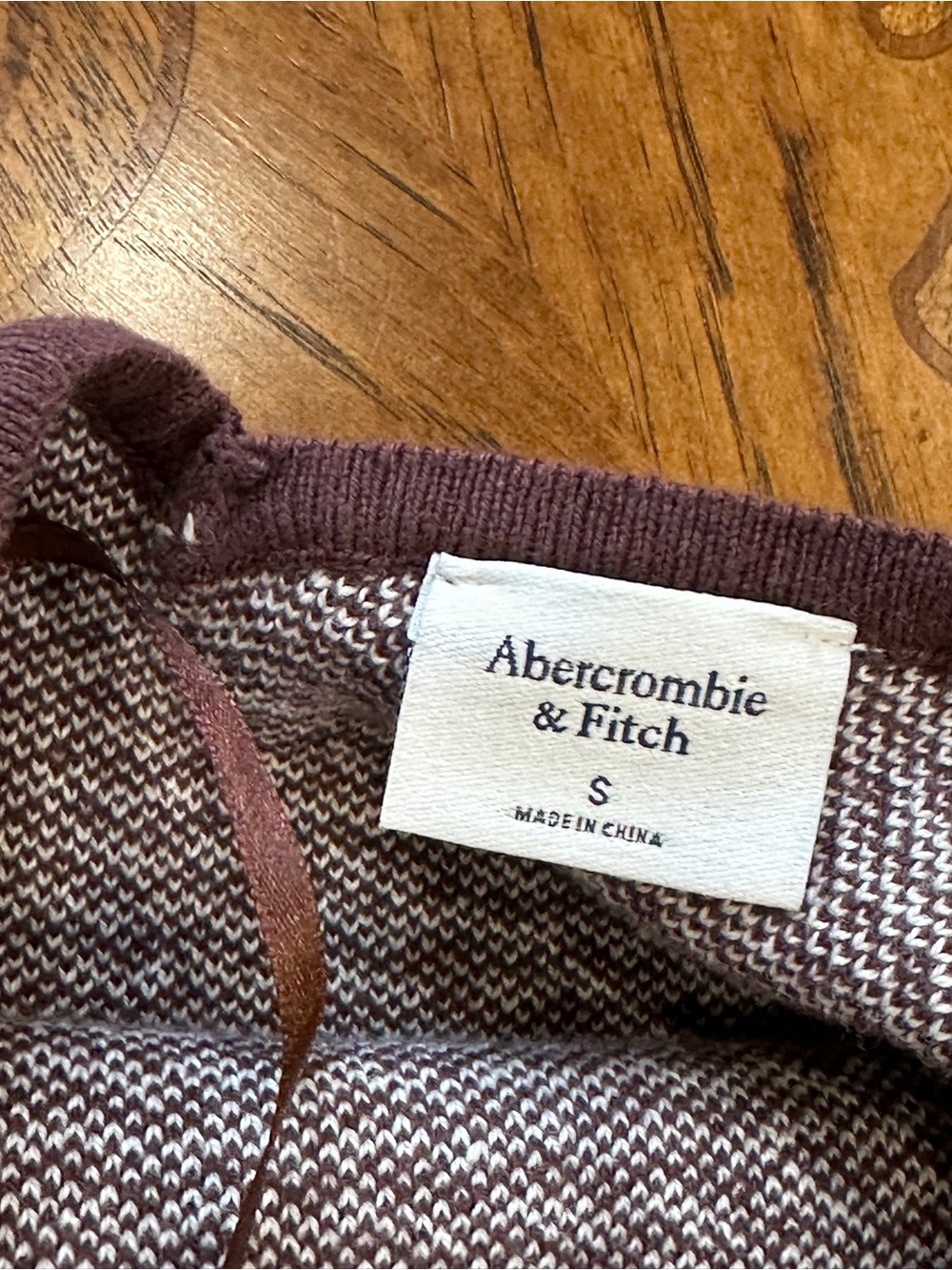 Abercrombie & Fitch Dress S Knit Halter Chevron Mini Resortette Retro Y2K - Picture 8 of 11